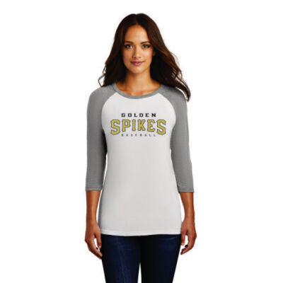 Ladies Customizable 3/4 Sleeves Shirt Thumbnail