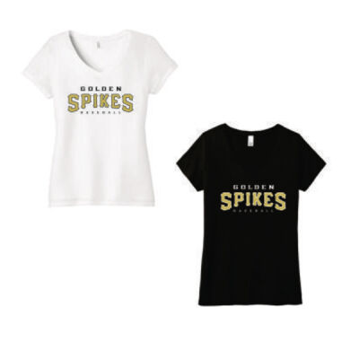 Ladies Customizable Triblend V-Neck Tee Thumbnail