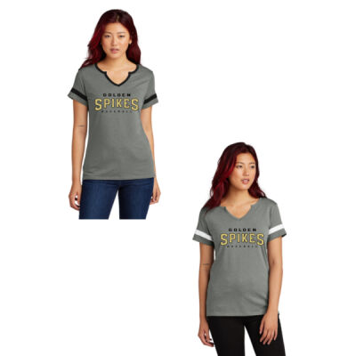 Golden Spikes Ladies Halftime Short Sleeve Tee Thumbnail