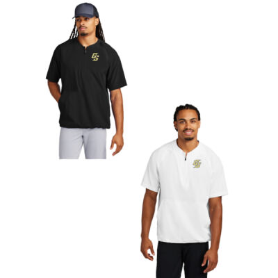 NEW-Golden Spikes 1/2 Short Sleeve Hooded Jacket Thumbnail