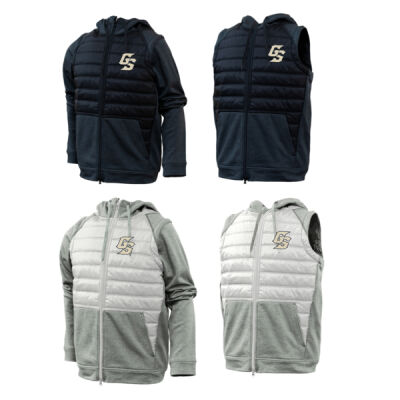 NEW- Golden Spikes 2-in-1 Puffer Jacket Thumbnail